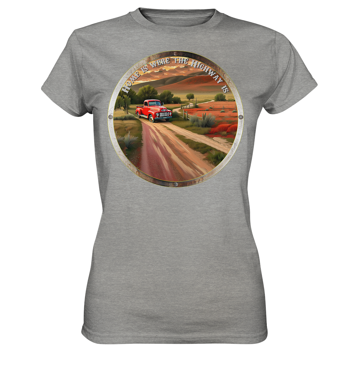 HighwayPlace 8 - Ladies Premium Shirt