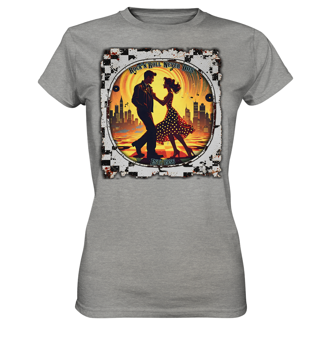 Rock´n Roll 8 - Ladies Premium Shirt