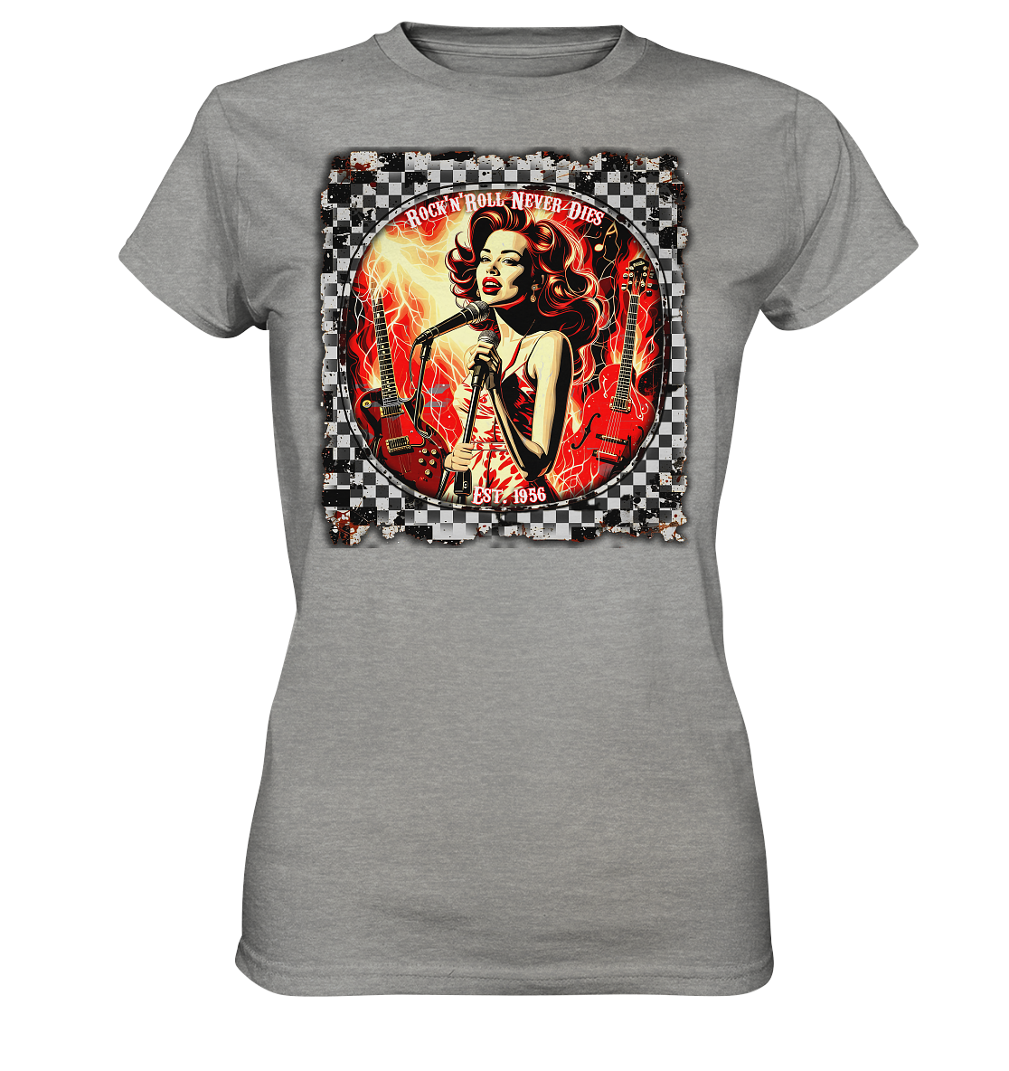 Rock´n Roll 3 - Ladies Premium Shirt