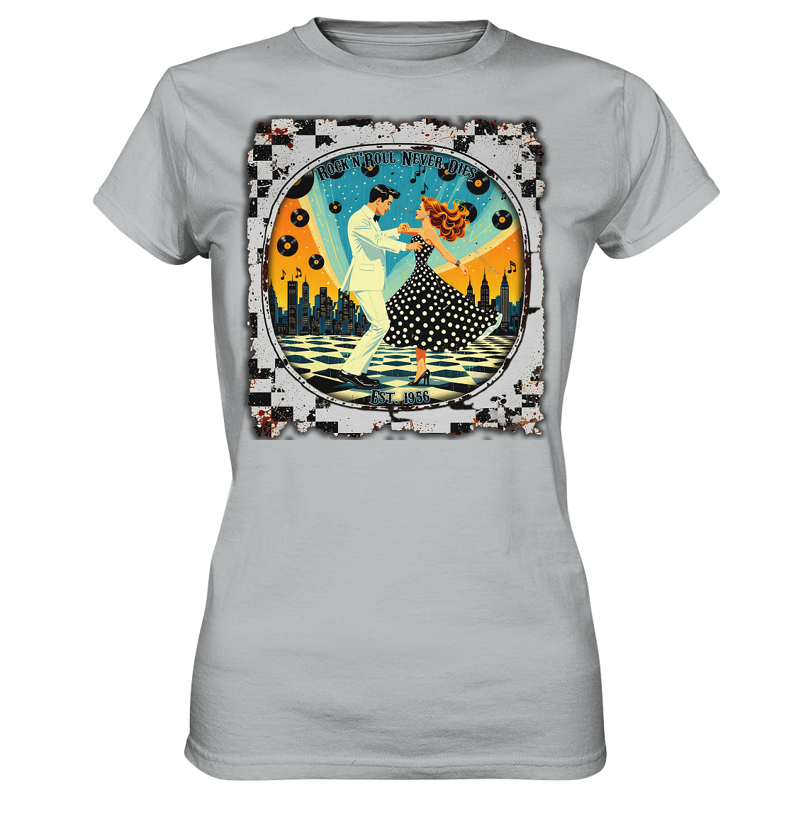 Rock´n Roll 6 - Ladies Premium Shirt