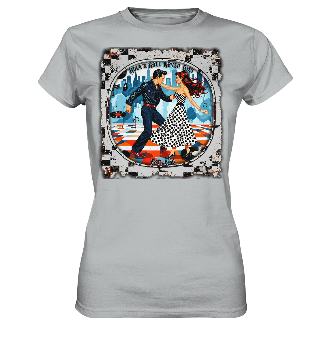 Rock´n Roll 12 - Ladies Premium Shirt