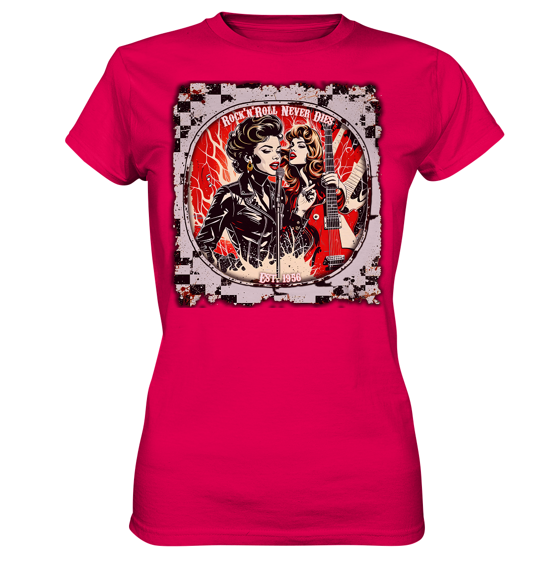 Rock´n Roll 4 - Ladies Premium Shirt