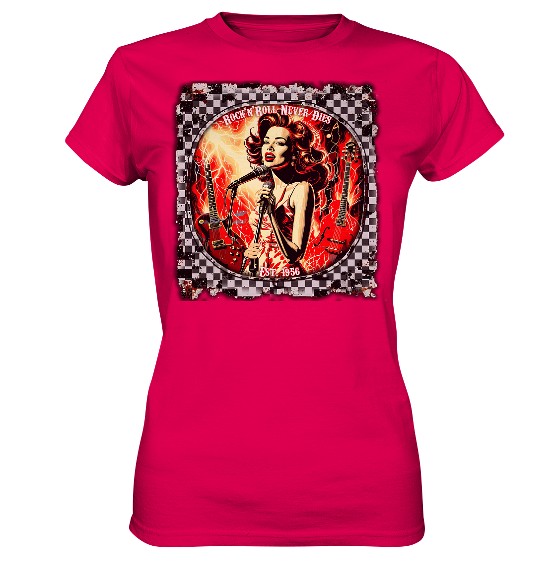 Rock´n Roll 3 - Ladies Premium Shirt