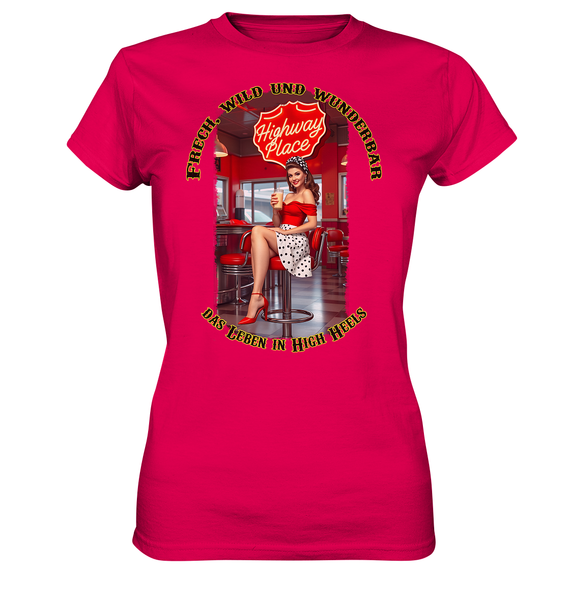 Pinup 1 - Ladies Premium Shirt