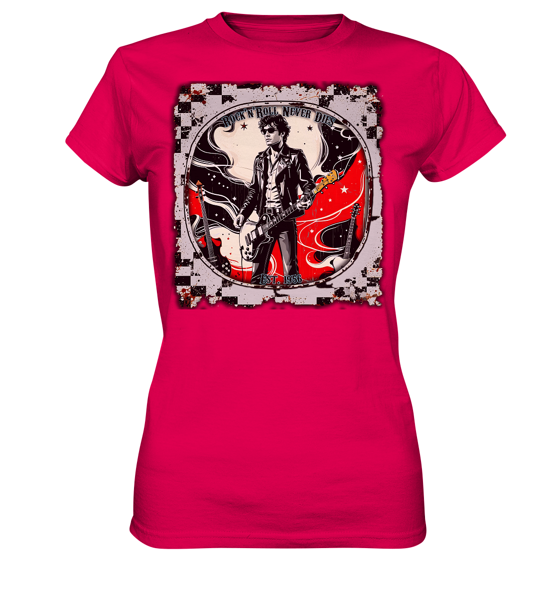 Rock´n Roll 1 - Ladies Premium Shirt