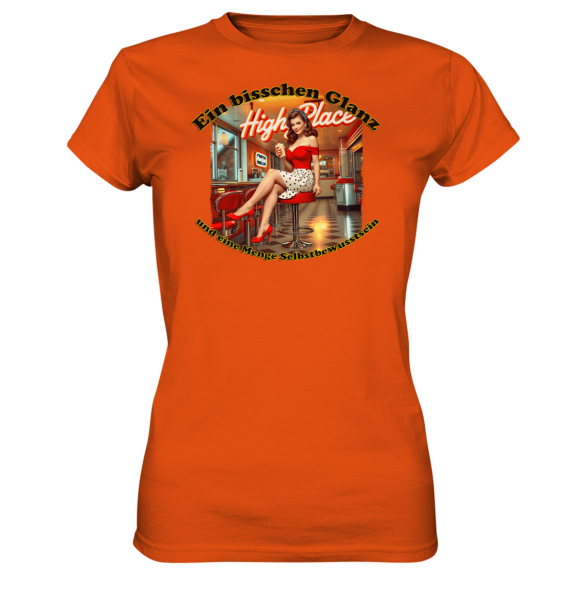 Pinup 5 - Ladies Premium Shirt