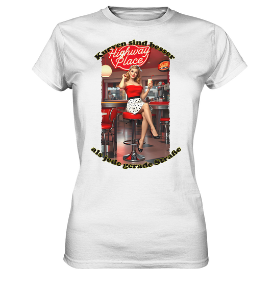 Pinup 3 - Ladies Premium Shirt