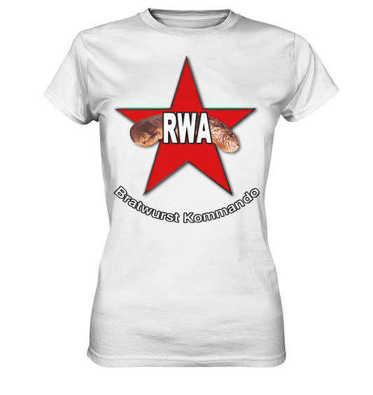 Rote Wurst Armee - Bratwurst Kommando - Ladies Premium Shirt