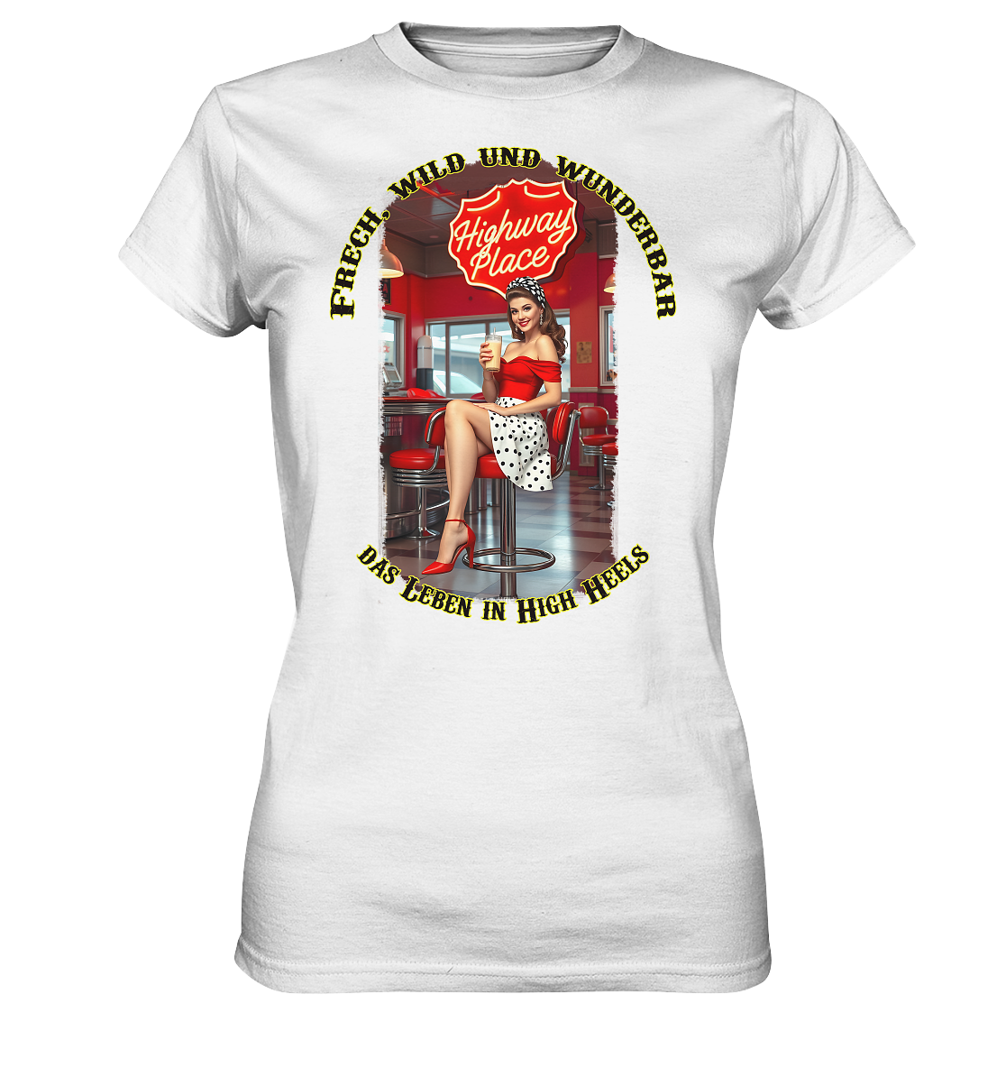 Pinup 1 - Ladies Premium Shirt