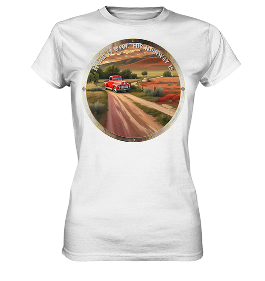 HighwayPlace 8 - Ladies Premium Shirt