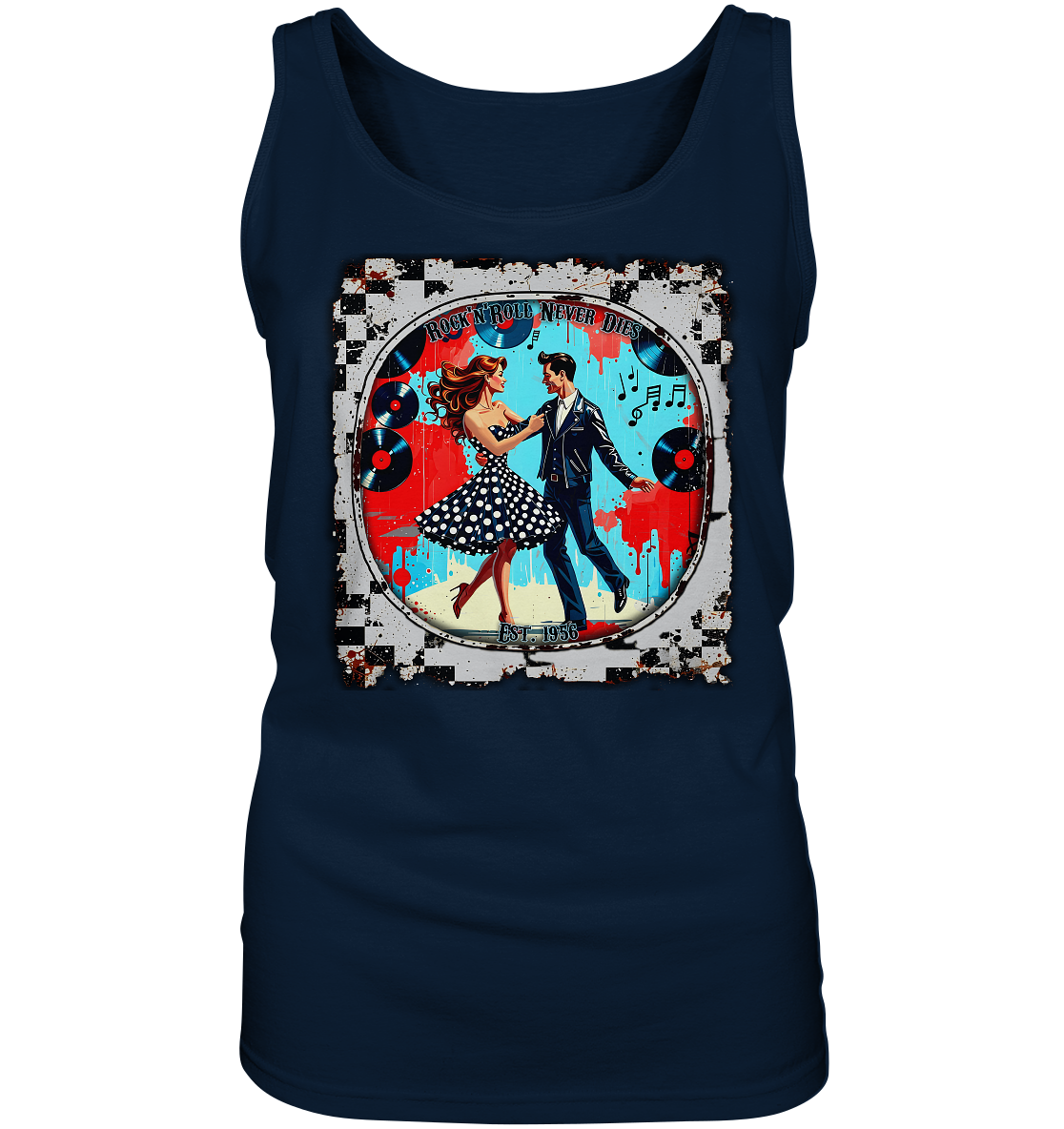 Rock´n Roll 11 - Ladies Tank-Top