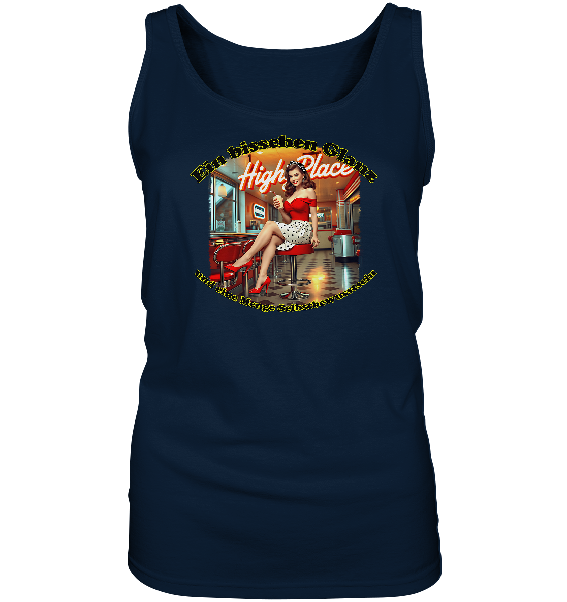 Pinup 5 - Ladies Tank-Top