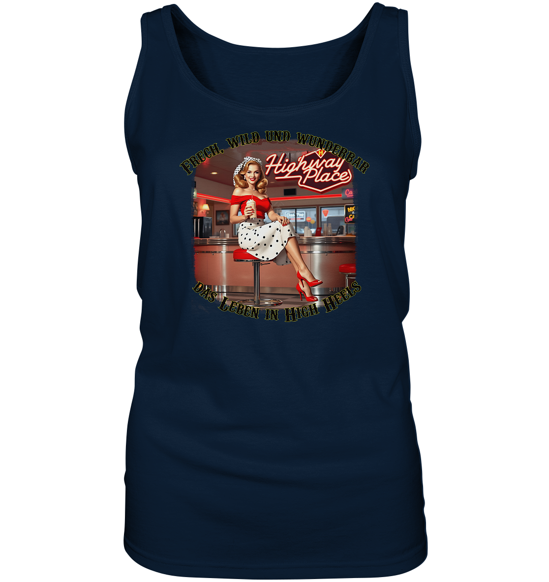 Pinup 2 - Ladies Tank-Top