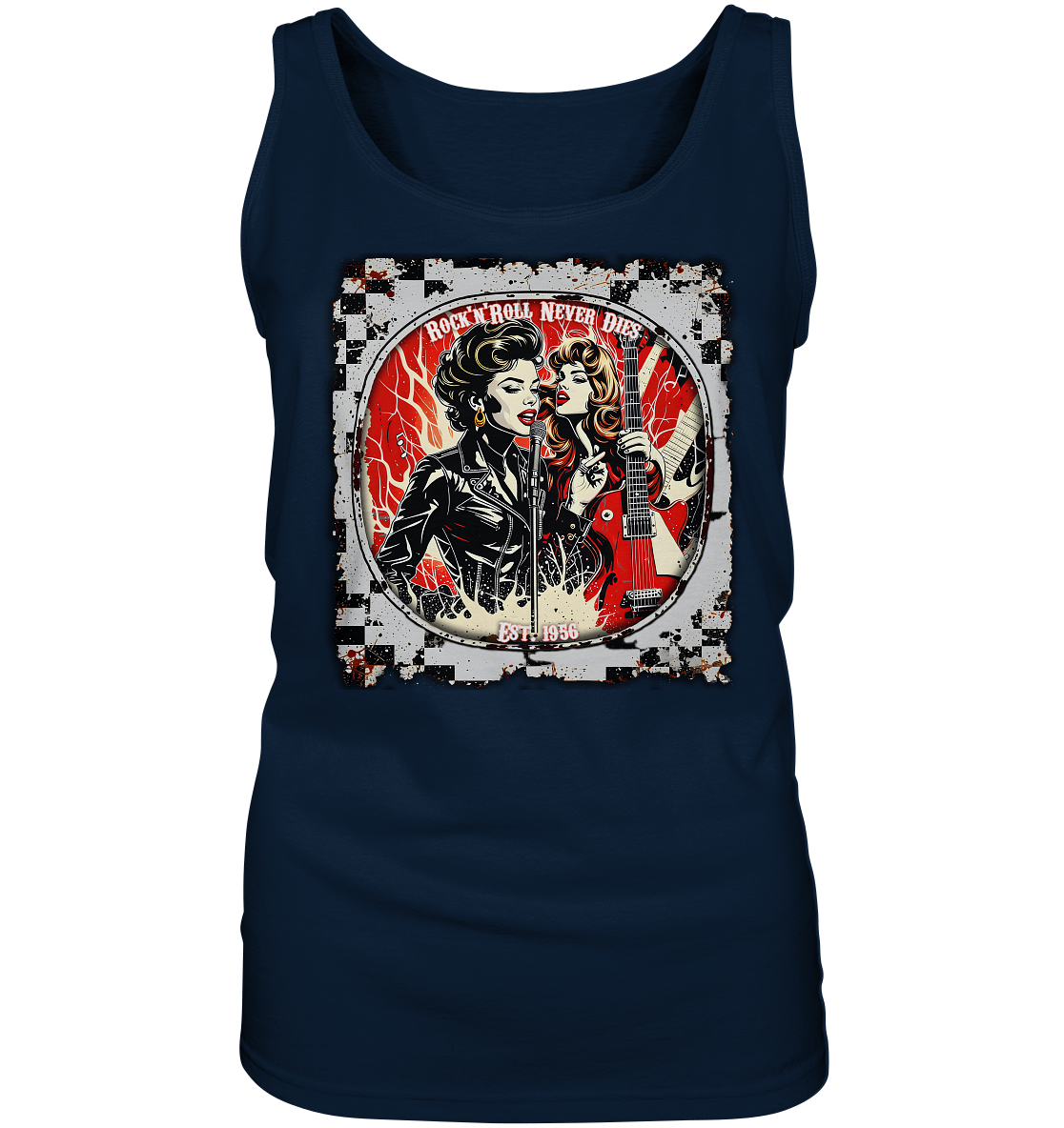 Rock´n Roll 4 - Ladies Tank-Top