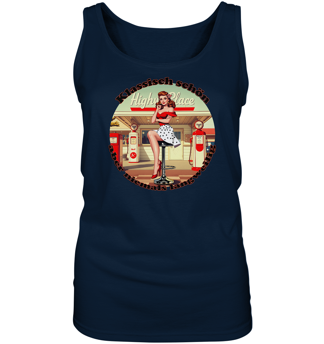 Pinup 9 - Ladies Tank-Top