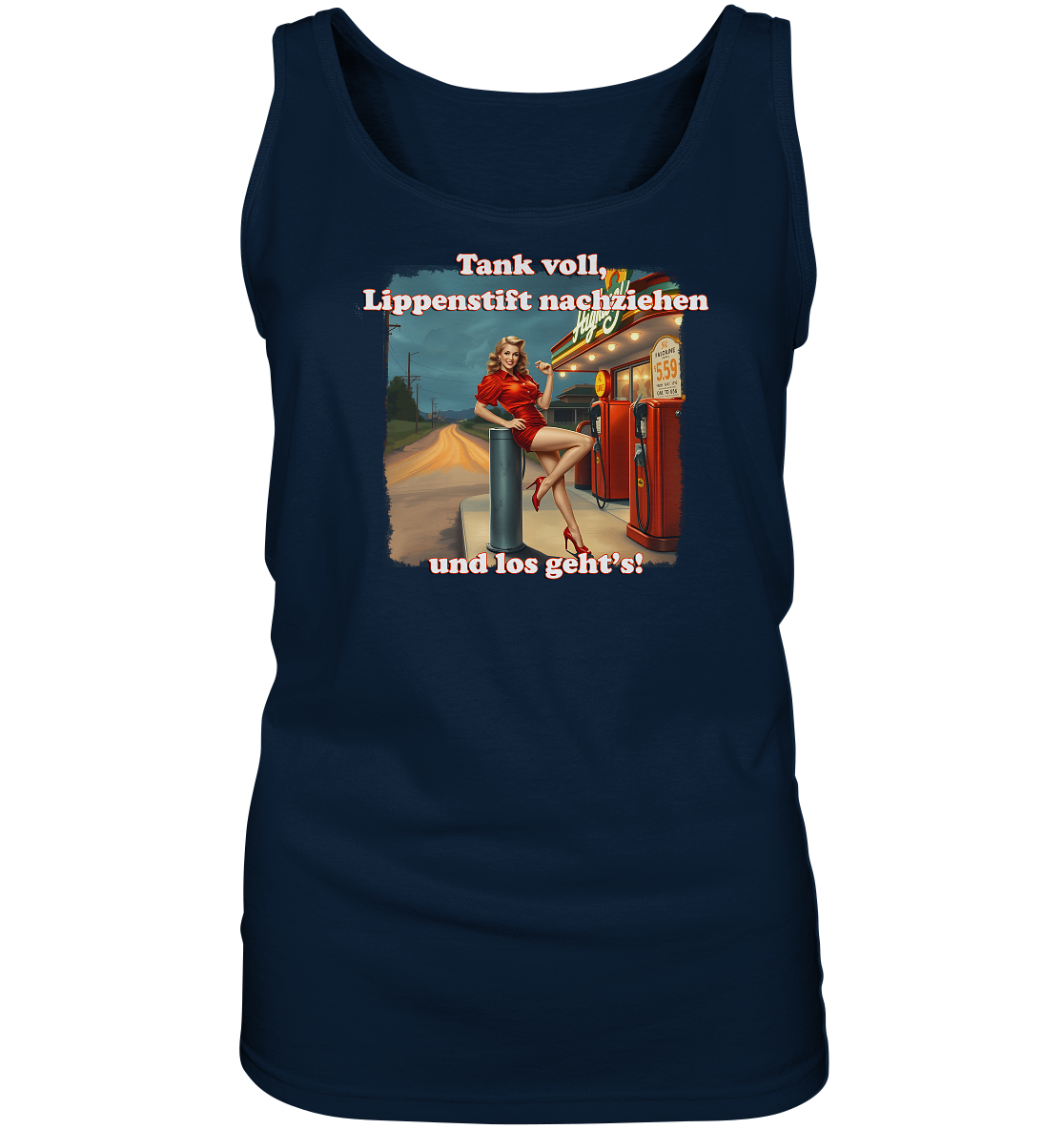 Pinup 7 - Ladies Tank-Top