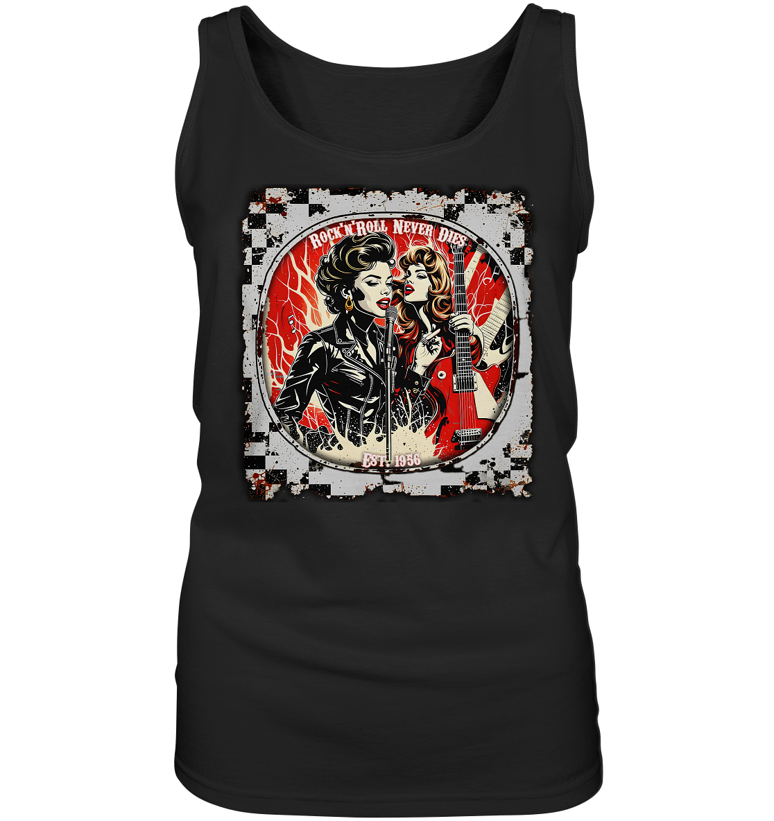 Rock´n Roll 4 - Ladies Tank-Top