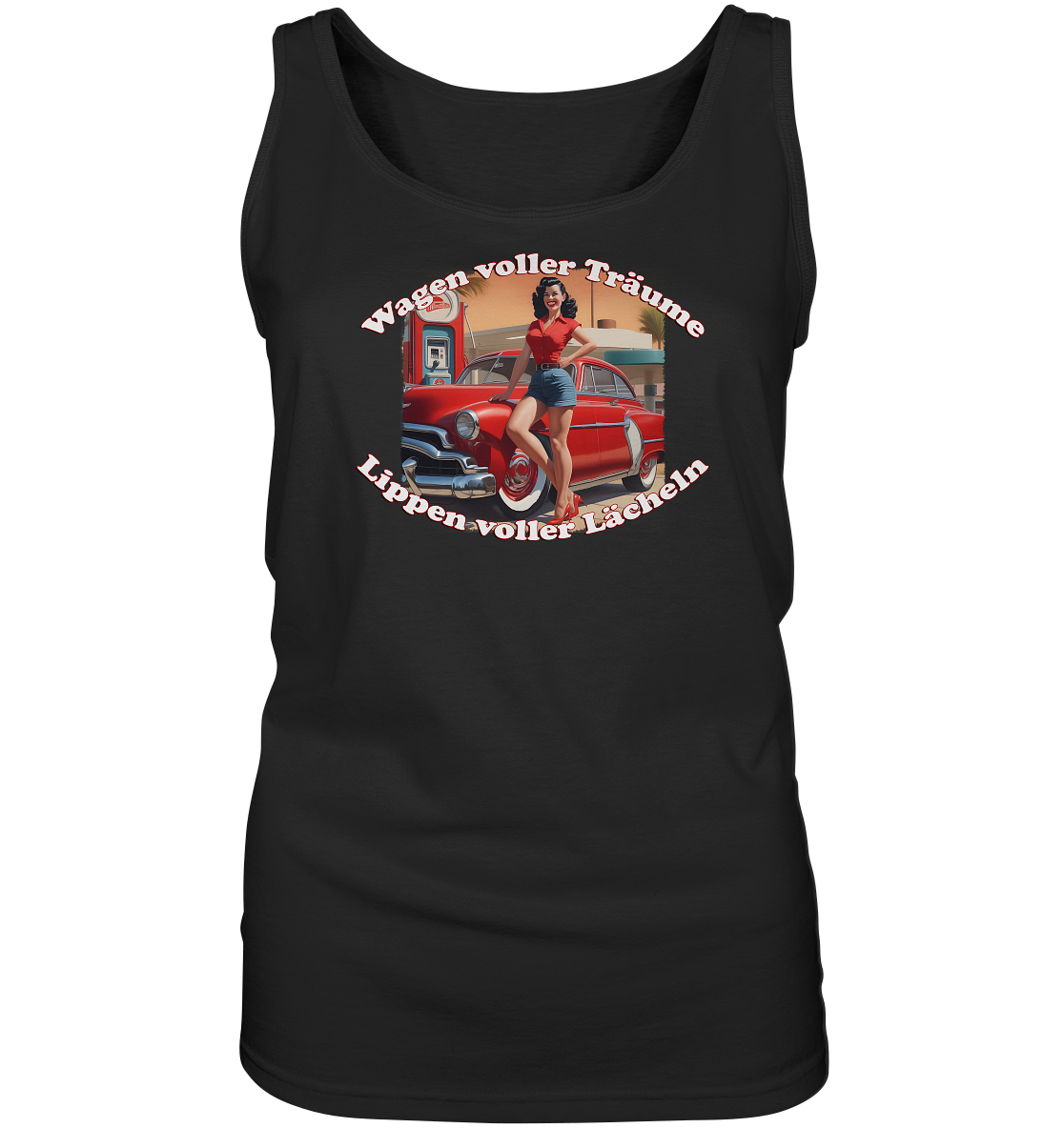 Pinup 6 - Ladies Tank-Top