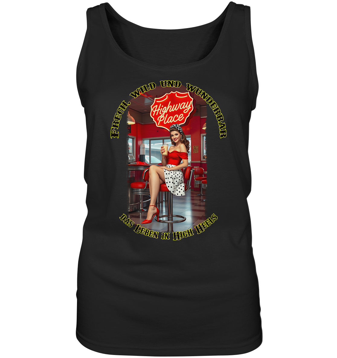 Pinup 1 - Ladies Tank-Top