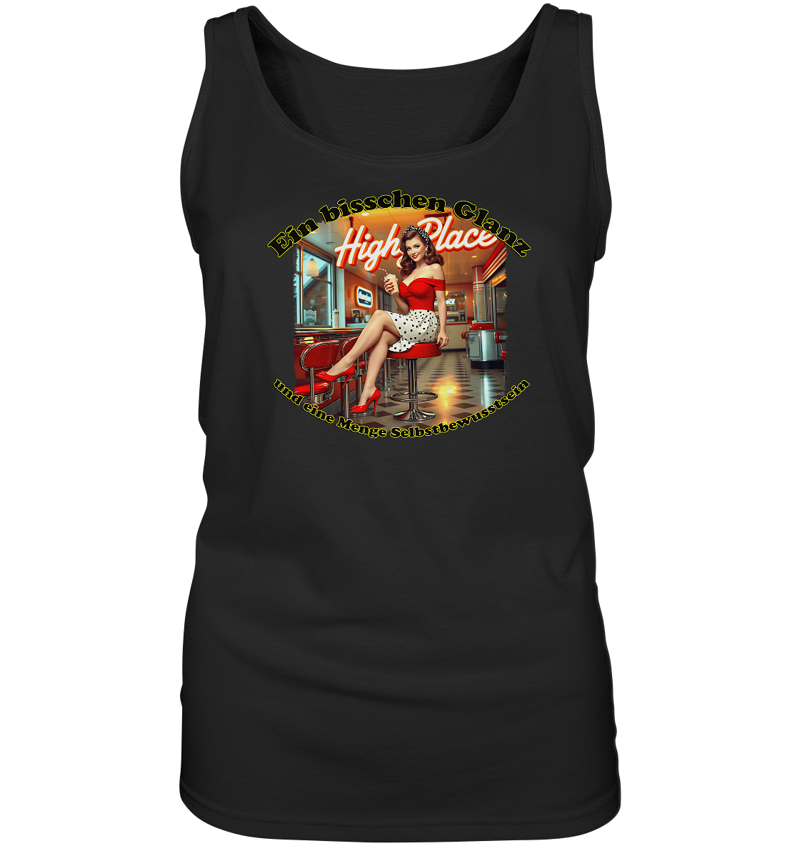 Pinup 5 - Ladies Tank-Top