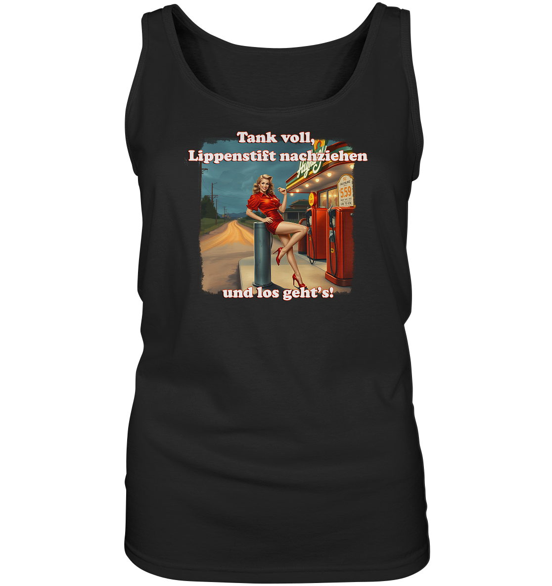 Pinup 7 - Ladies Tank-Top