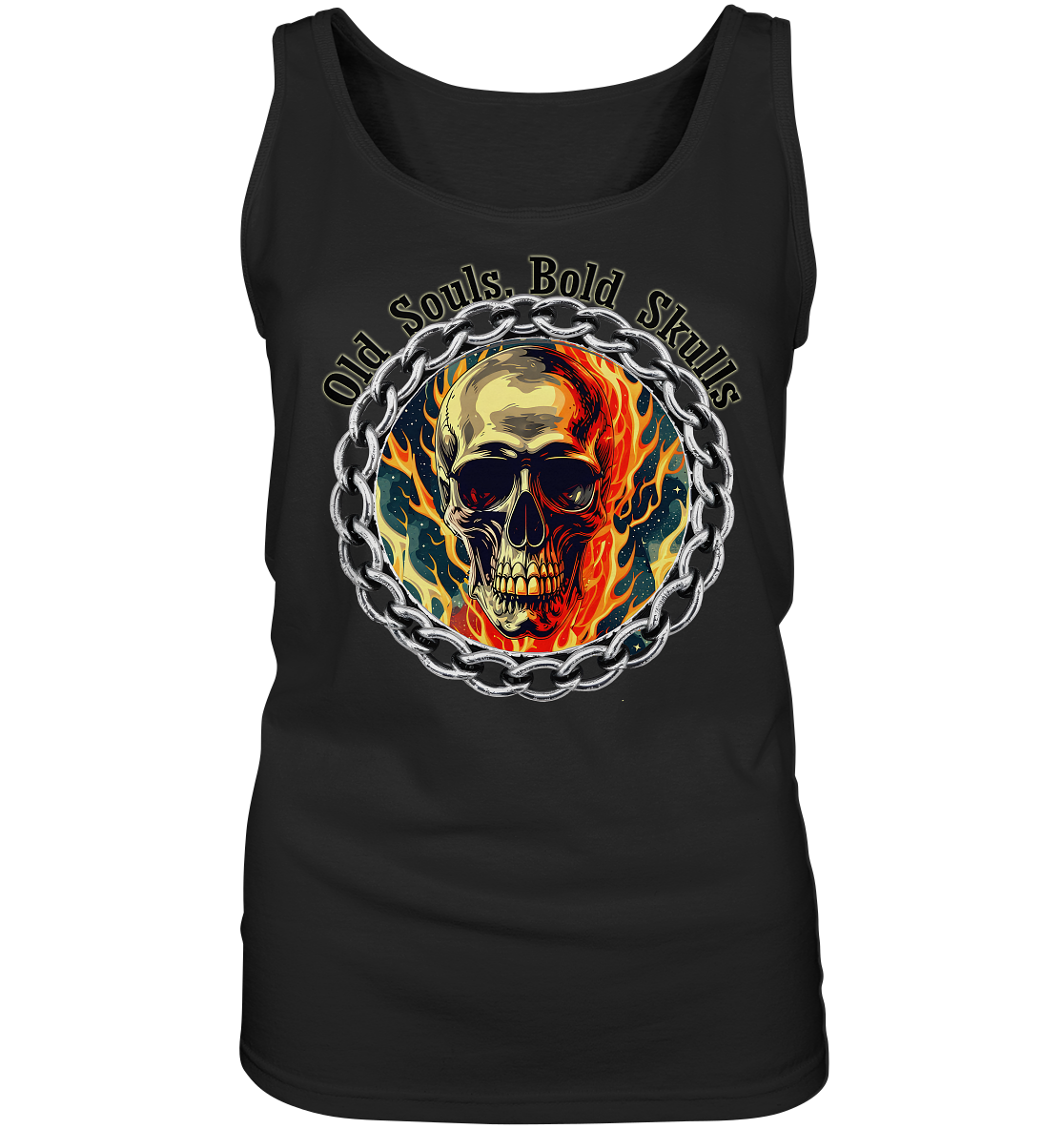 Skull3 - Ladies Tank-Top