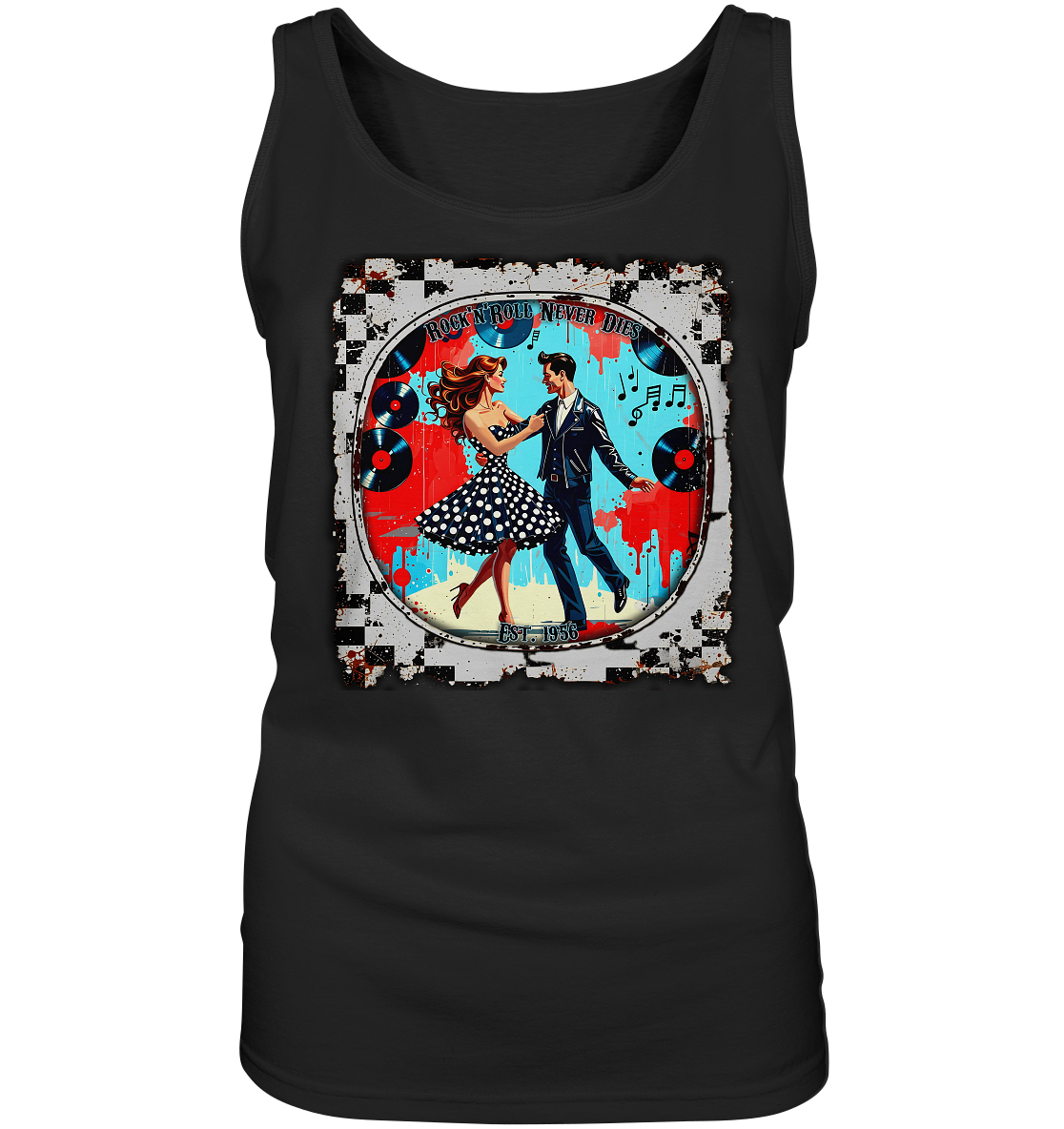 Rock´n Roll 11 - Ladies Tank-Top