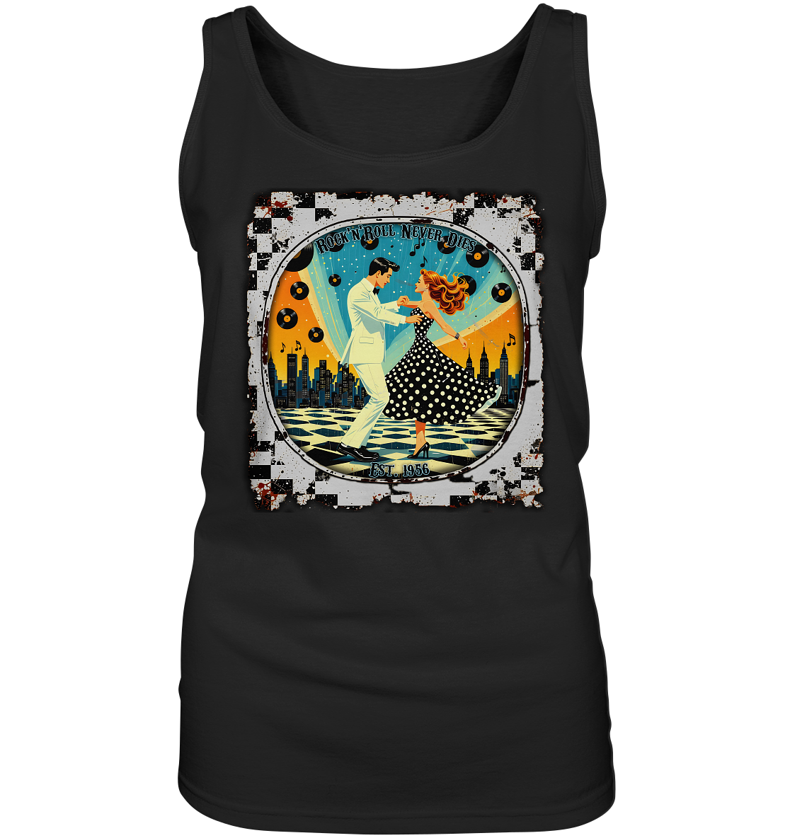 Rock´n Roll 6 - Ladies Tank-Top