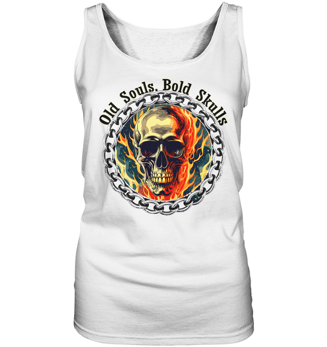 Skull3 - Ladies Tank-Top