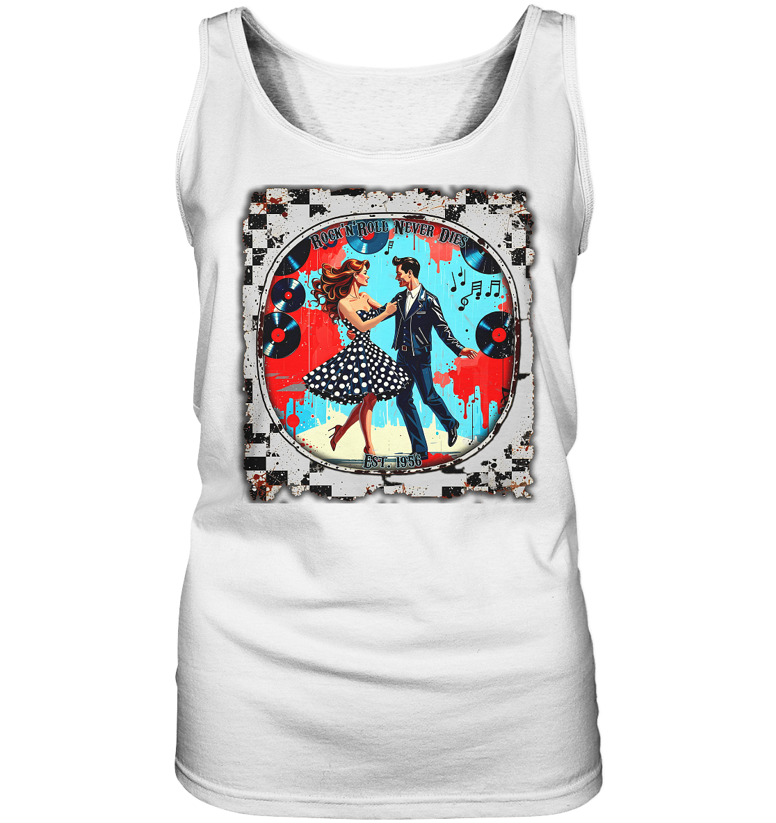 Rock´n Roll 11 - Ladies Tank-Top