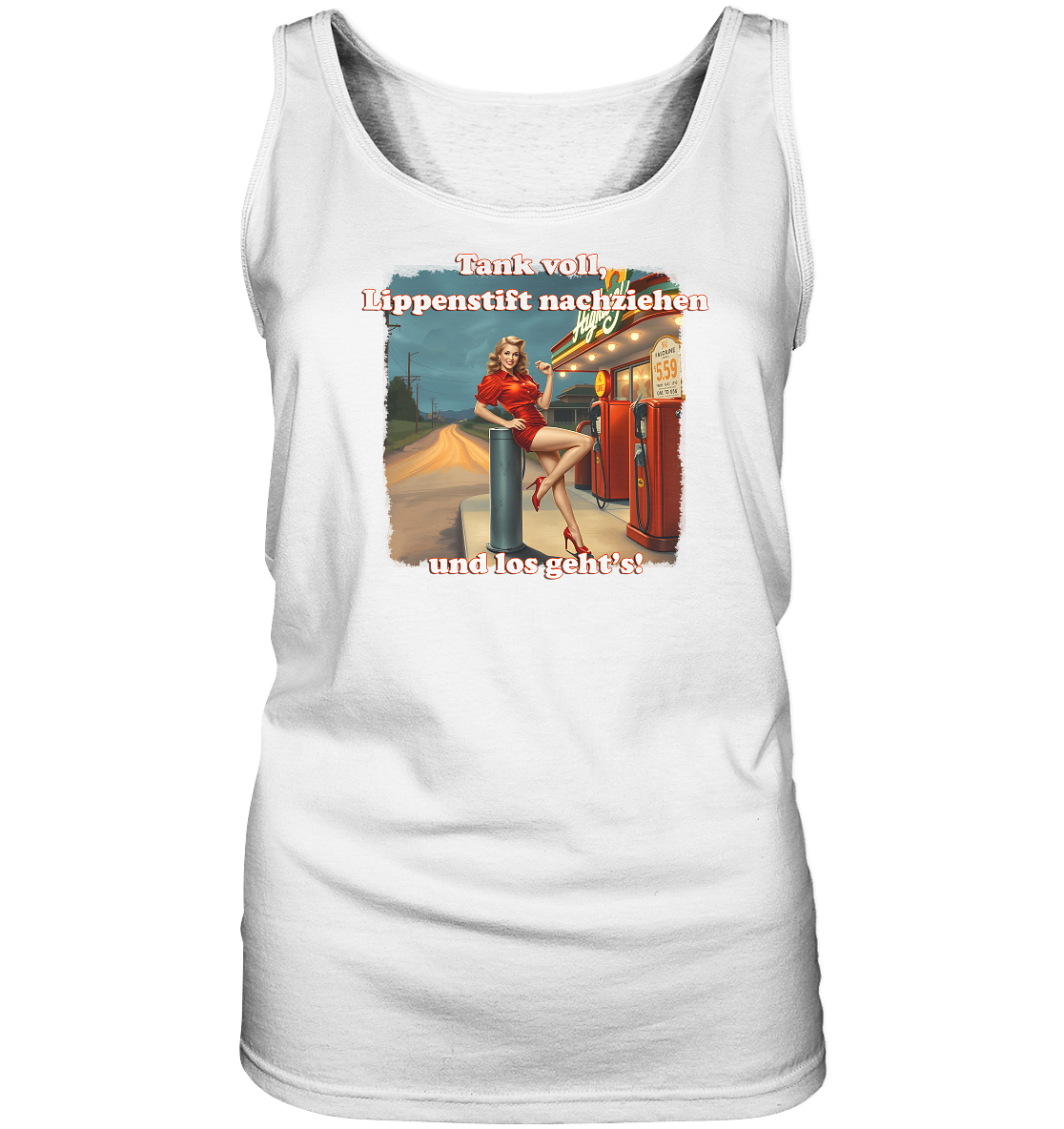 Pinup 7 - Ladies Tank-Top