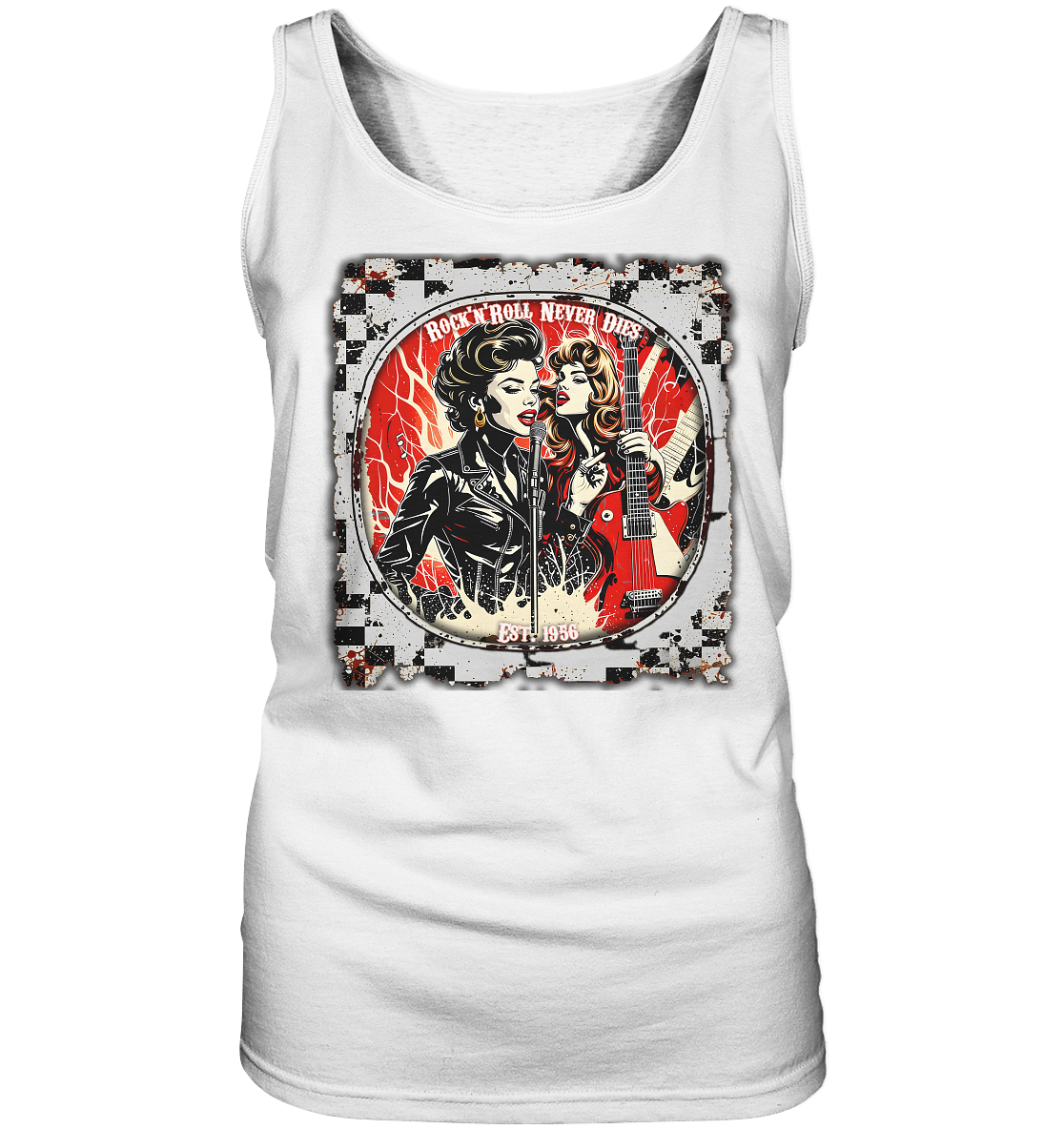 Rock´n Roll 4 - Ladies Tank-Top