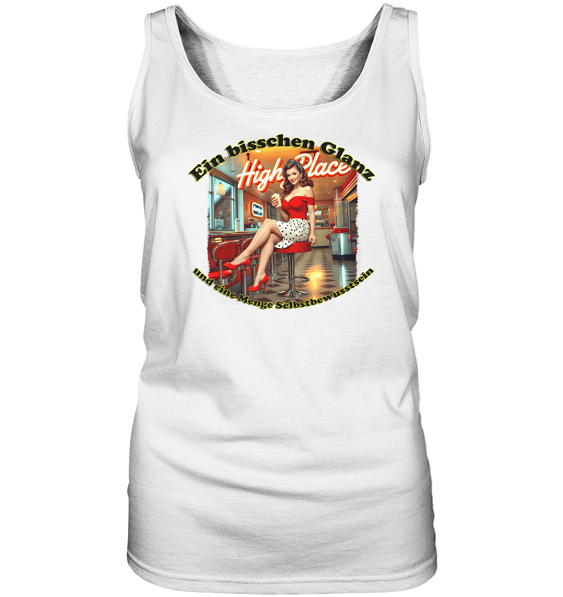 Pinup 5 - Ladies Tank-Top