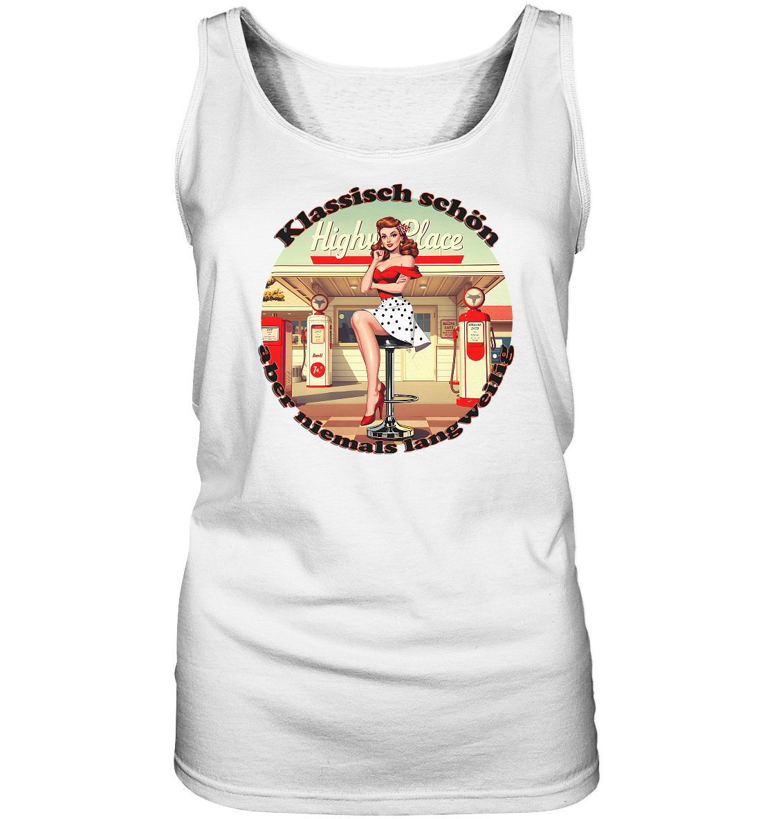 Pinup 9 - Ladies Tank-Top