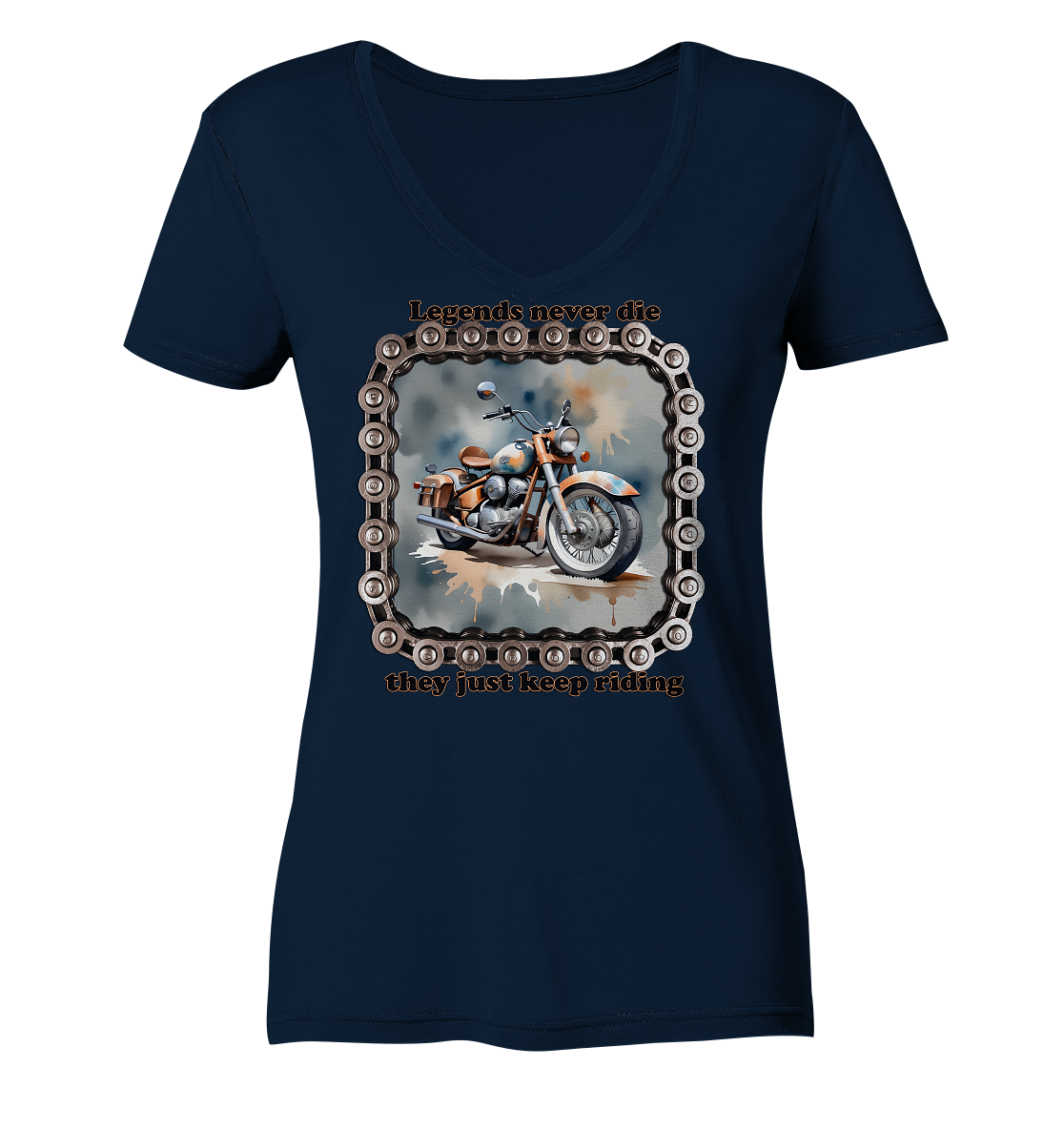 Bike5 - Ladies V-Neck Shirt