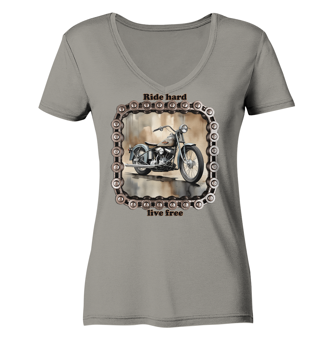 Bike7 - Ladies V-Neck Shirt