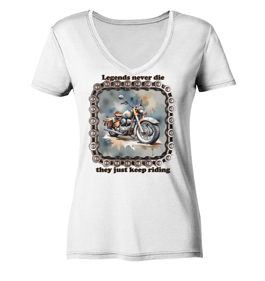 Bike5 - Ladies V-Neck Shirt