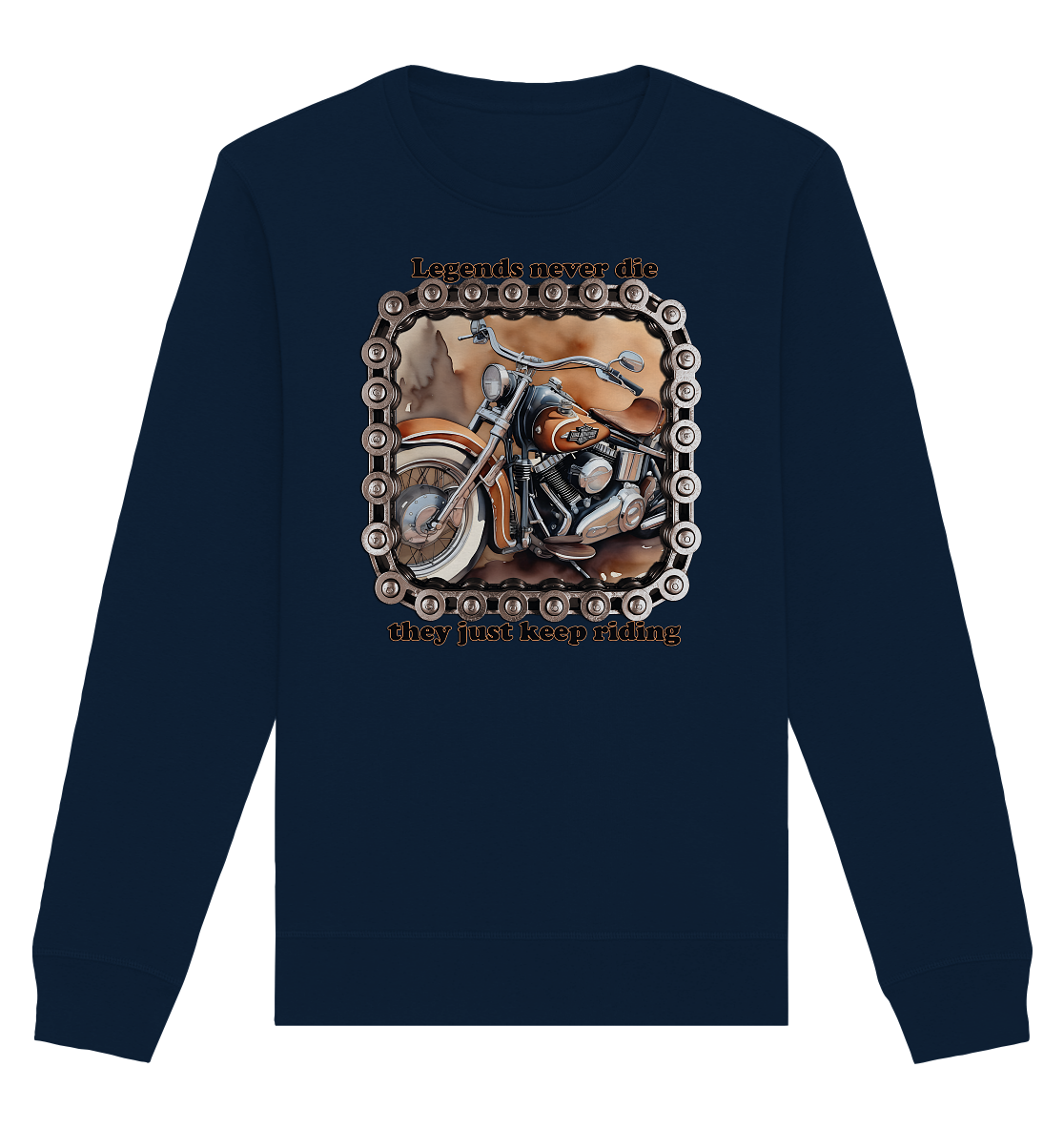 Bike6 - Organic Basic Unisex Sweatshirt