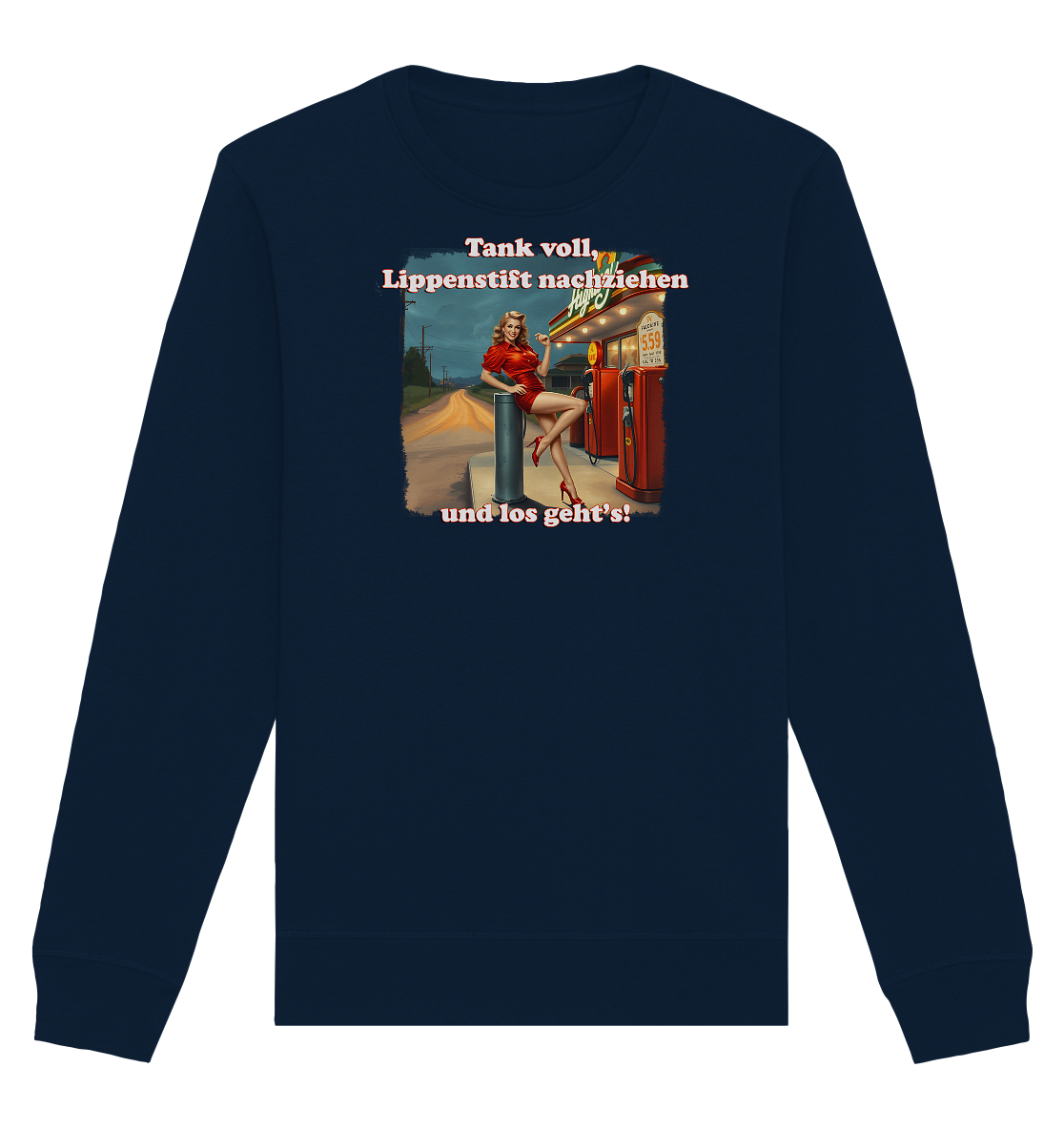 Pinup 7 - Organic Basic Unisex Sweatshirt