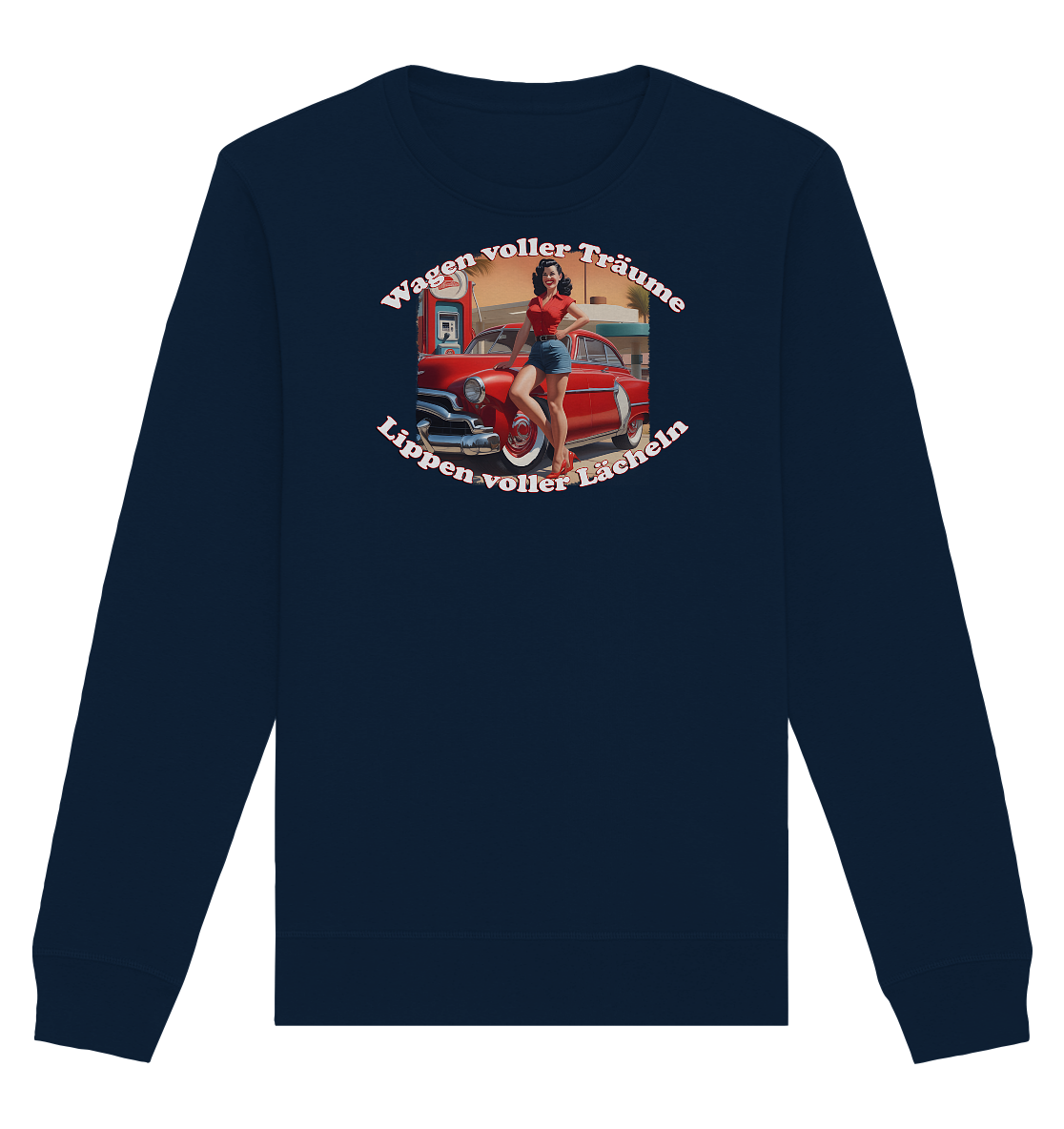 Pinup 6 - Organic Basic Unisex Sweatshirt