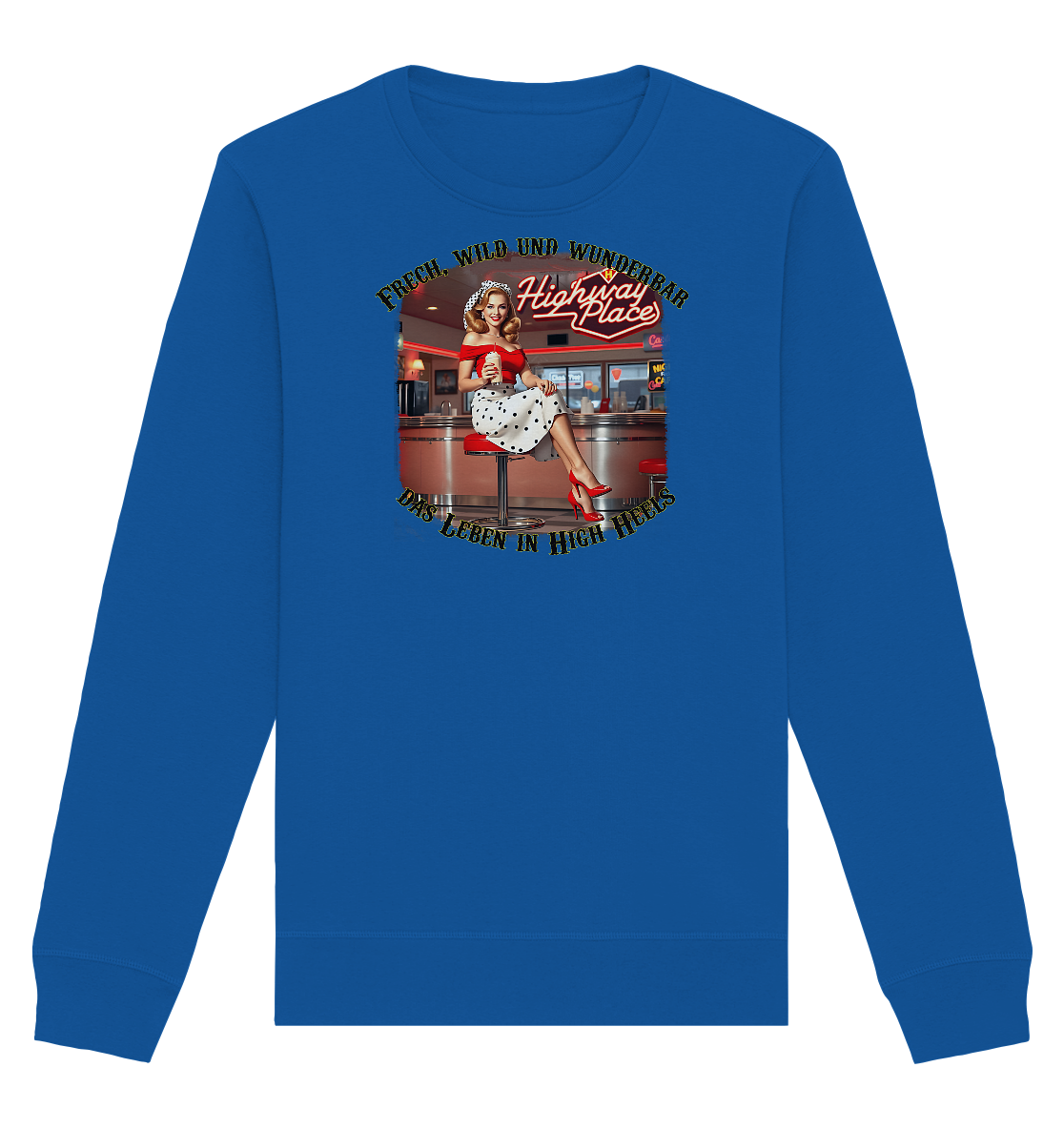 Pinup 2 - Organic Basic Unisex Sweatshirt