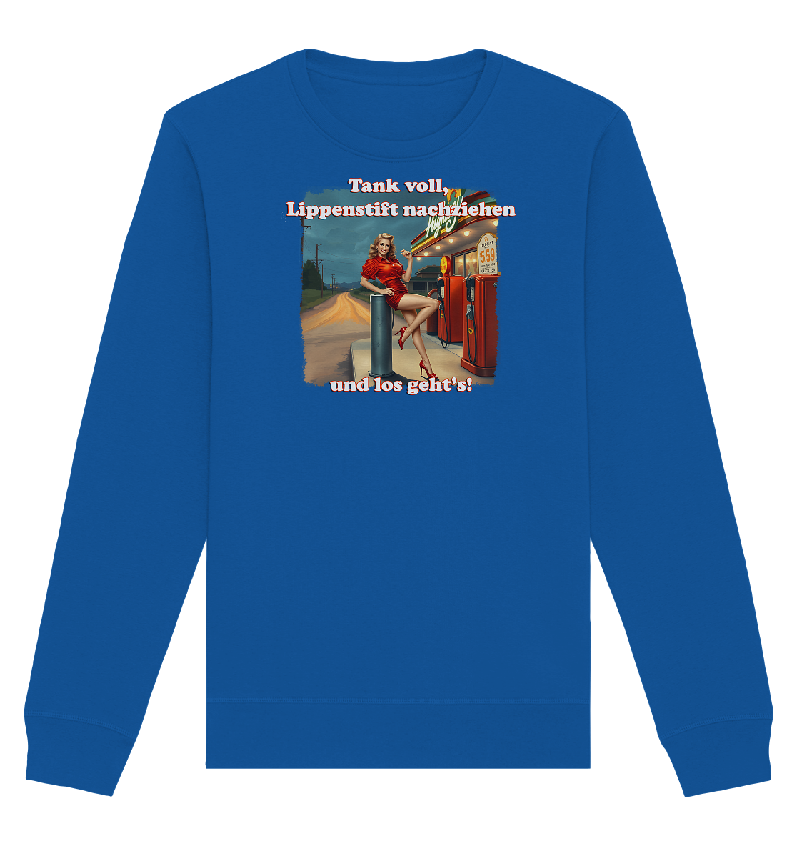 Pinup 7 - Organic Basic Unisex Sweatshirt