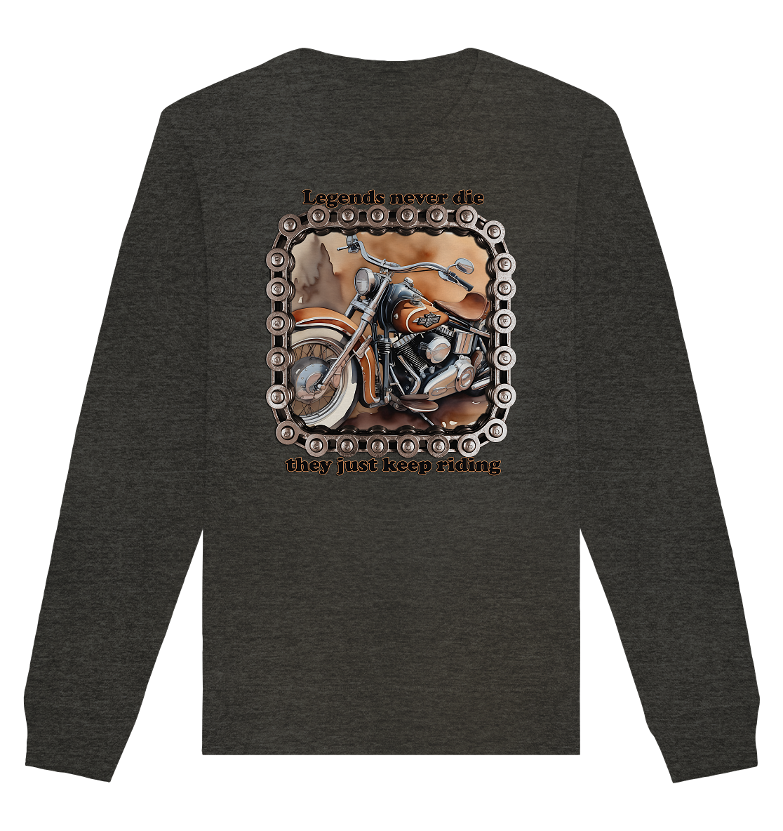 Bike6 - Organic Basic Unisex Sweatshirt