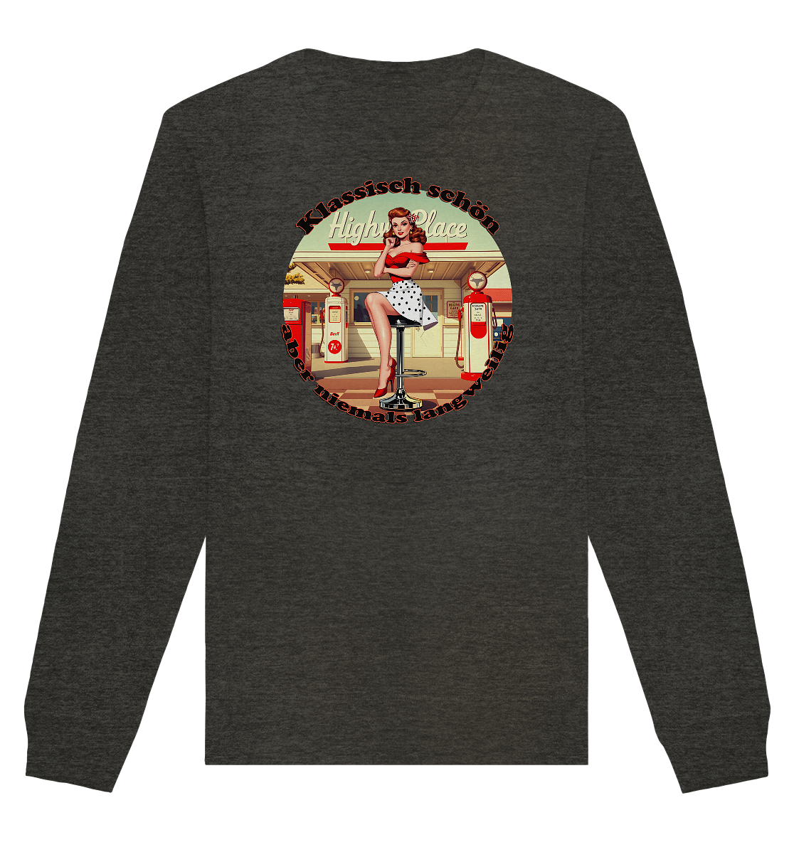 Pinup 9 - Organic Basic Unisex Sweatshirt