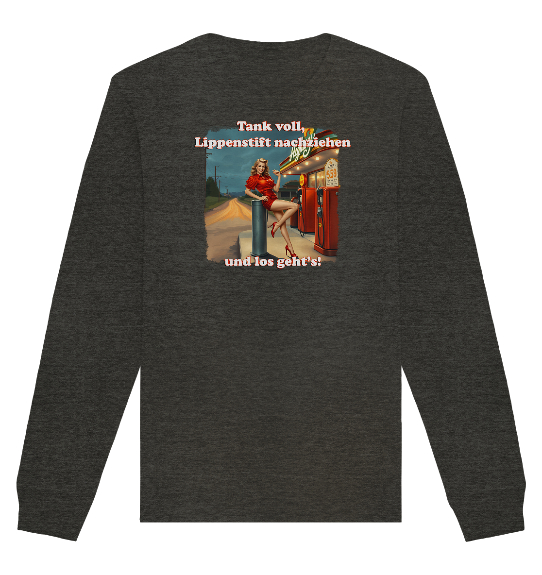 Pinup 7 - Organic Basic Unisex Sweatshirt