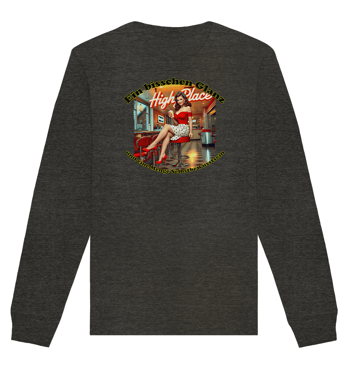 Pinup 5 - Organic Basic Unisex Sweatshirt