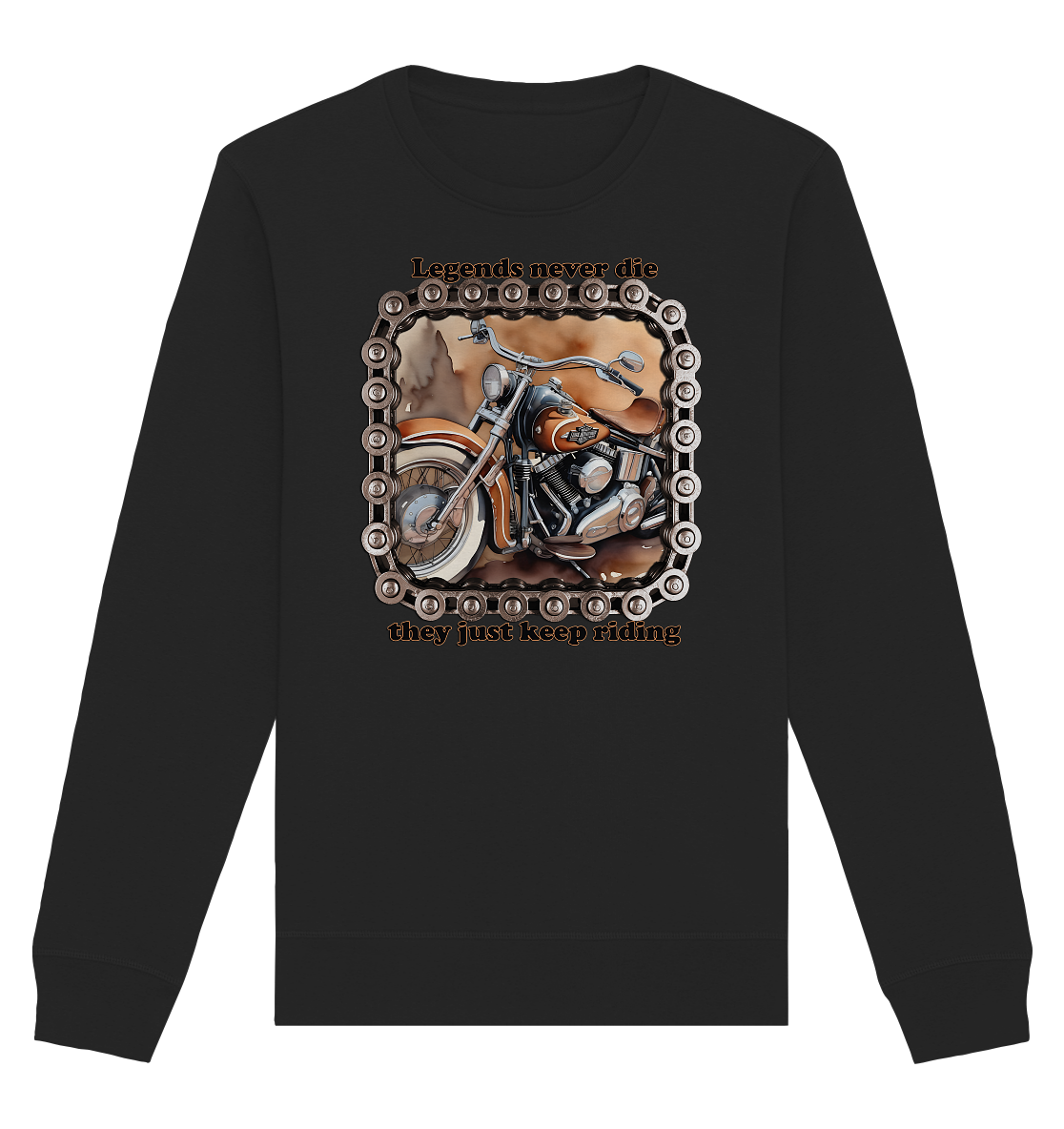 Bike6 - Organic Basic Unisex Sweatshirt