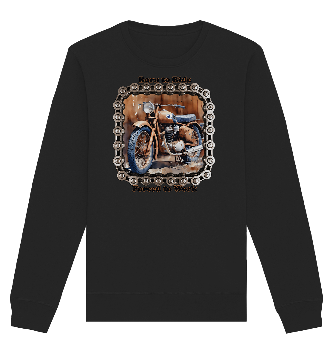 Bike1 - Organic Basic Unisex Sweatshirt