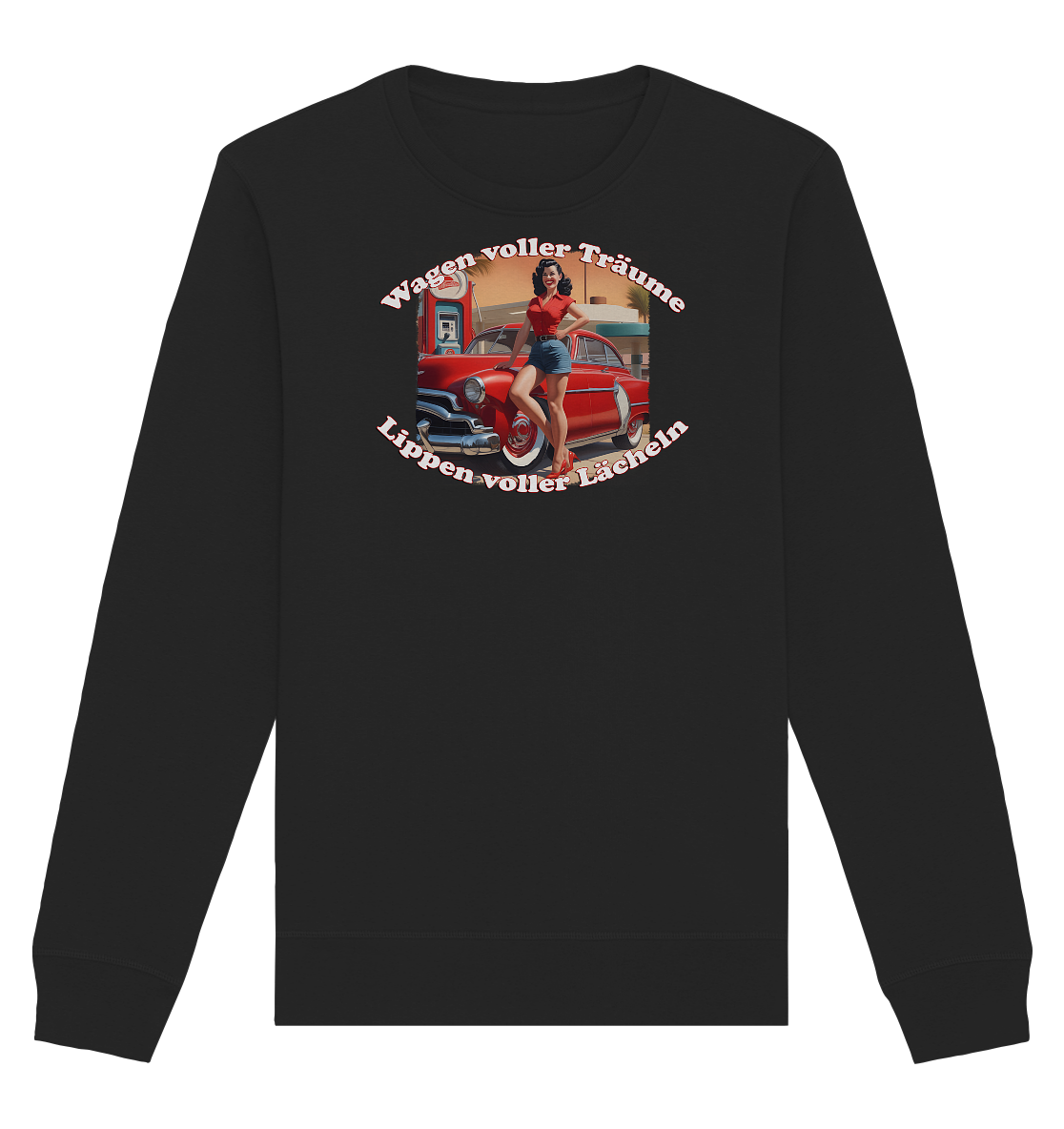 Pinup 6 - Organic Basic Unisex Sweatshirt