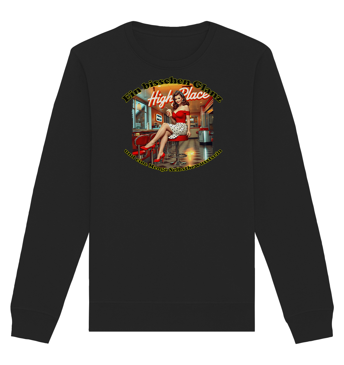 Pinup 5 - Organic Basic Unisex Sweatshirt